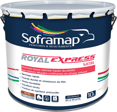 Eurocolor Peintures Lille Peintures Professionels ROYALEXPRESS SATIN 10L