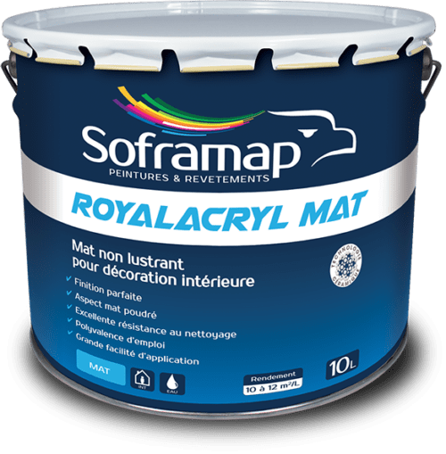 Eurocolor Peintures Lille Peintures Professionels Royalacryl Mat