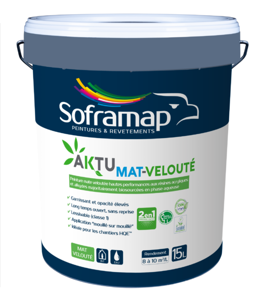 Eurocolor Peintures Lille Peintures Professionels Packaging AKTU MAT VELOUTE 15L En PNG Scaled 1